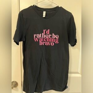 Woman’s Bravo size medium tshirt